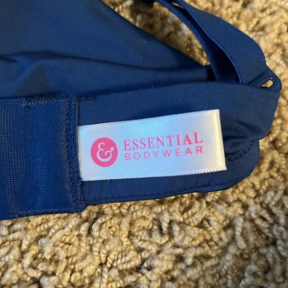 Essential Body Wear 38B Navy Padded Underwired Bra - Picture 3 of 3